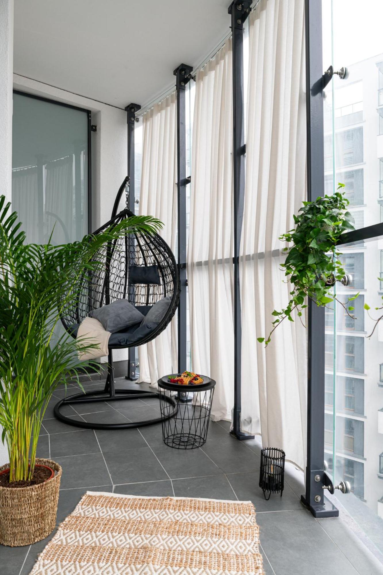 Luxury Design - Tower Bliska Wola Lägenhet *